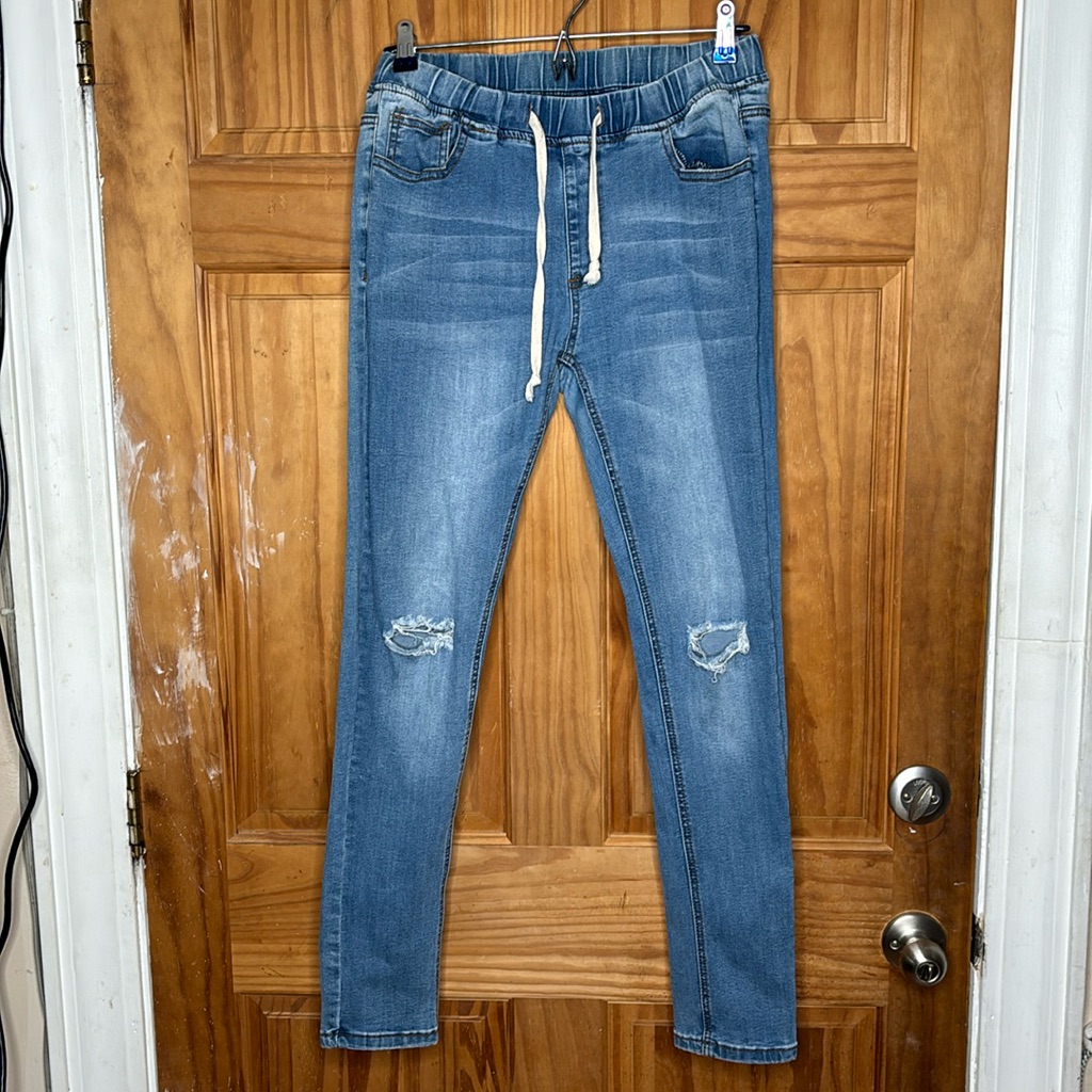 Drawstring Jeans
